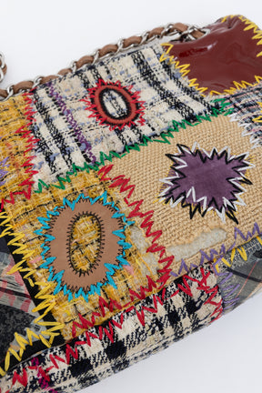 Patchwork Jumbo Classic Flap Bag