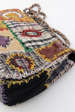 Patchwork Jumbo Classic Flap Bag