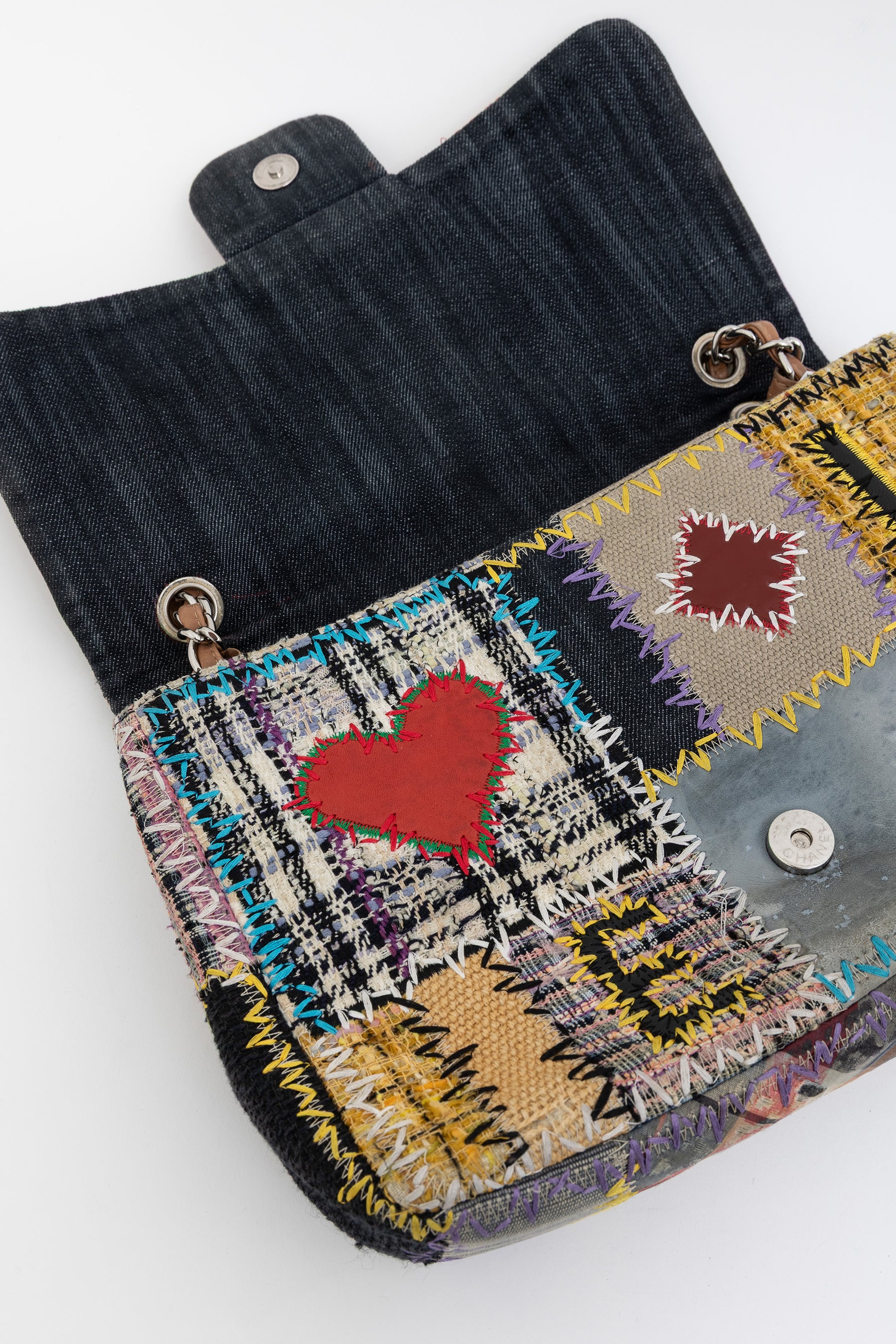 Patchwork Jumbo Classic Flap Bag