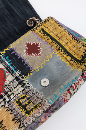 Patchwork Jumbo Classic Flap Bag