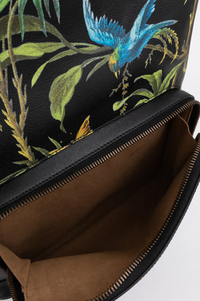 Tropical Print Medium Backpack