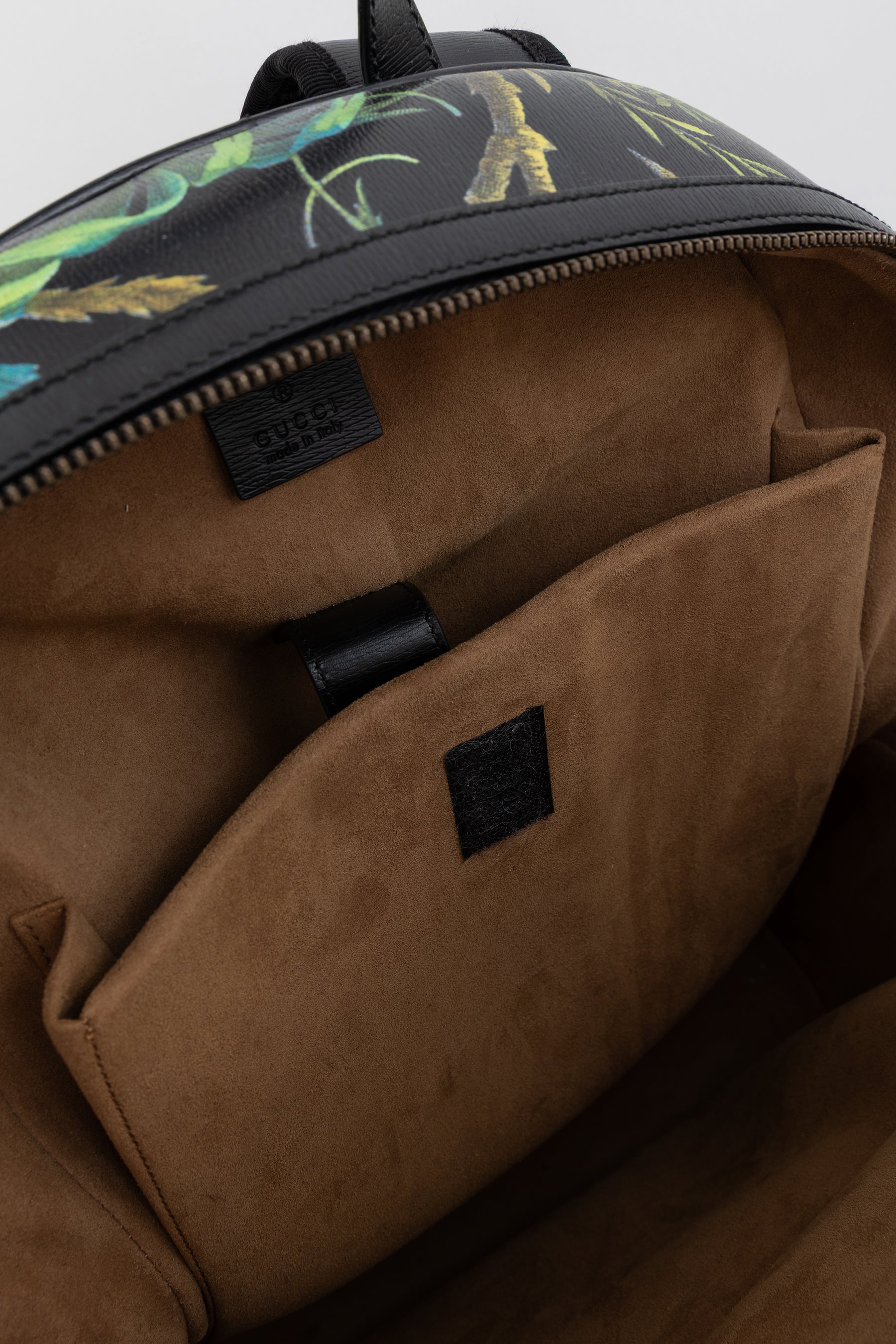 Tropical Print Medium Backpack