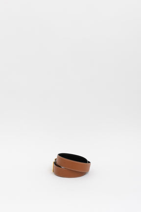 H Belt Buckle & Reversible Belt