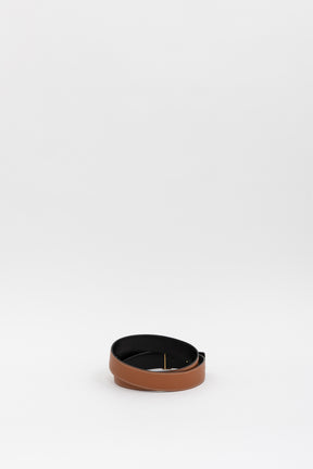 H Belt Buckle & Reversible Belt