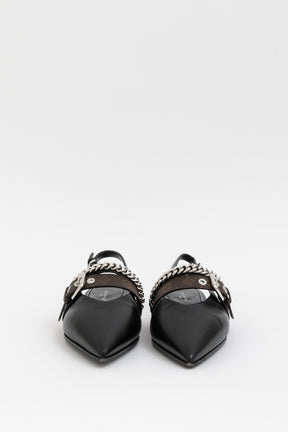 LV Vibe Slingback Flat Ballerinas