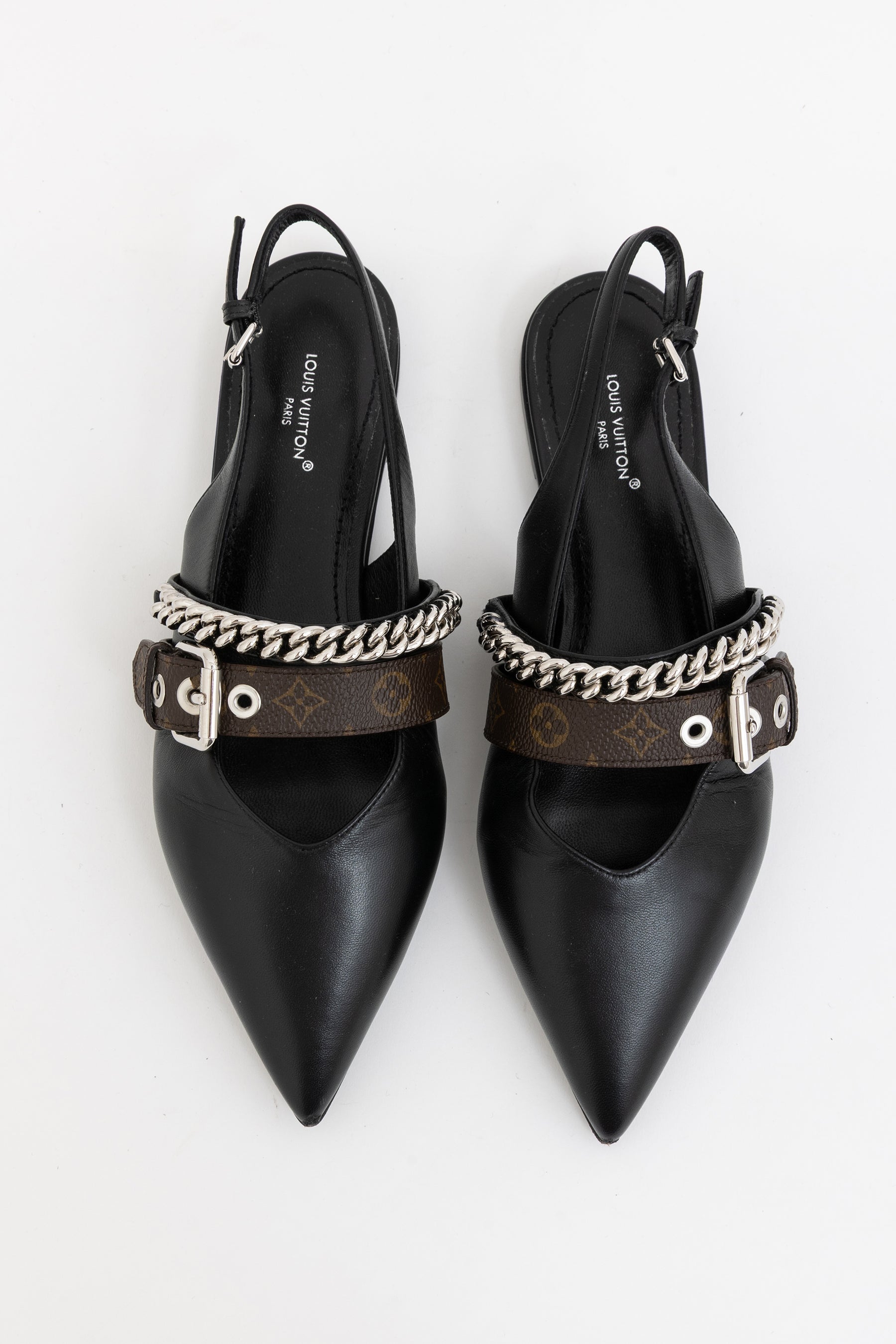 LV Vibe Slingback Flat Ballerinas