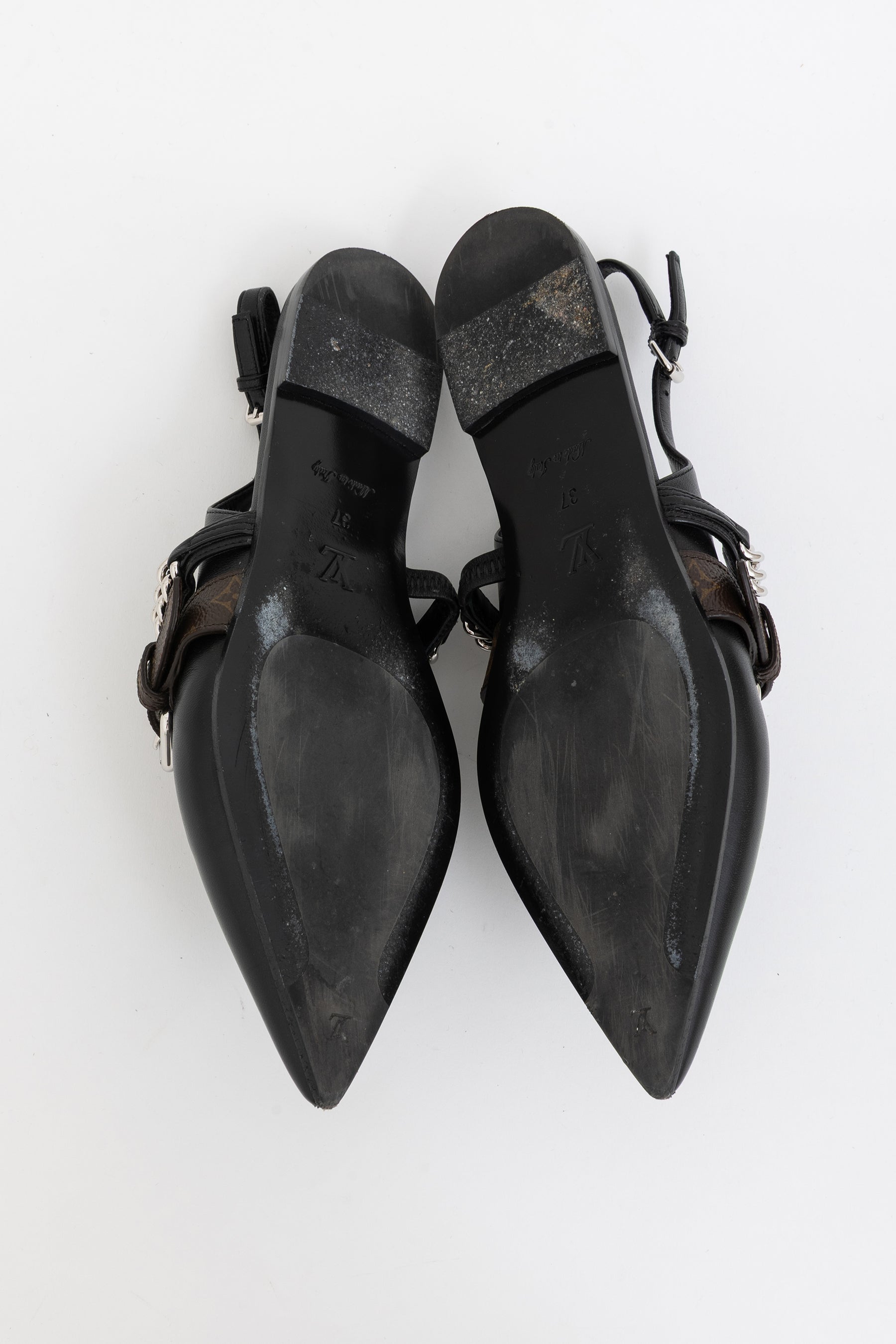LV Vibe Slingback Flat Ballerinas