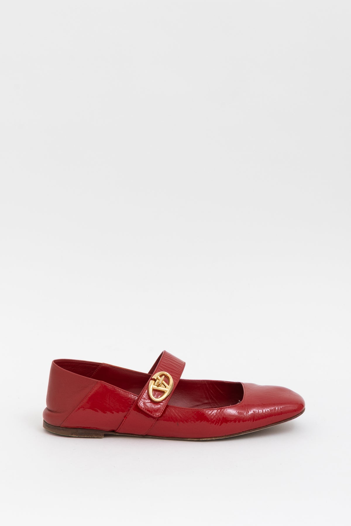 VLogo Locker Mary-Jane Ballet Flats