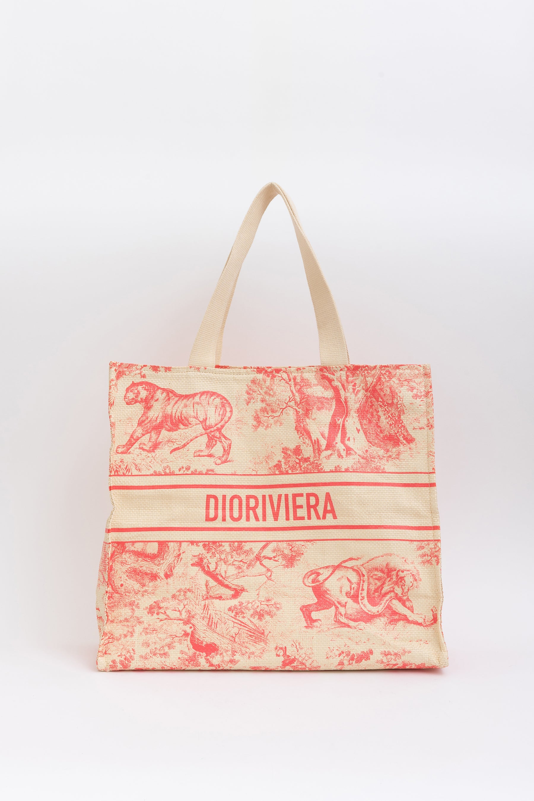 Toile de Jouy Dioriviera Tote Bag