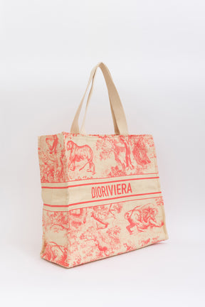 Toile de Jouy Dioriviera Tote Bag