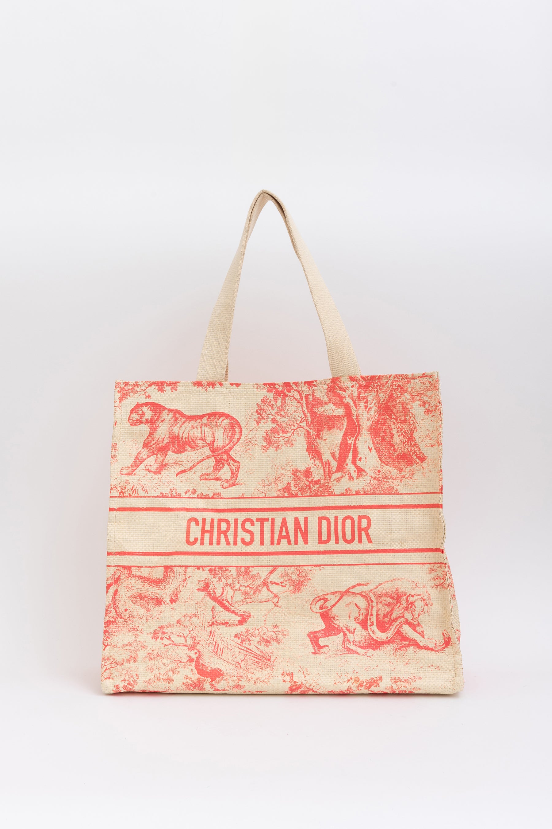 Toile de Jouy Dioriviera Tote Bag