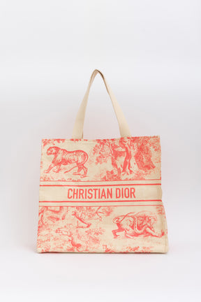 Toile de Jouy Dioriviera Tote Bag