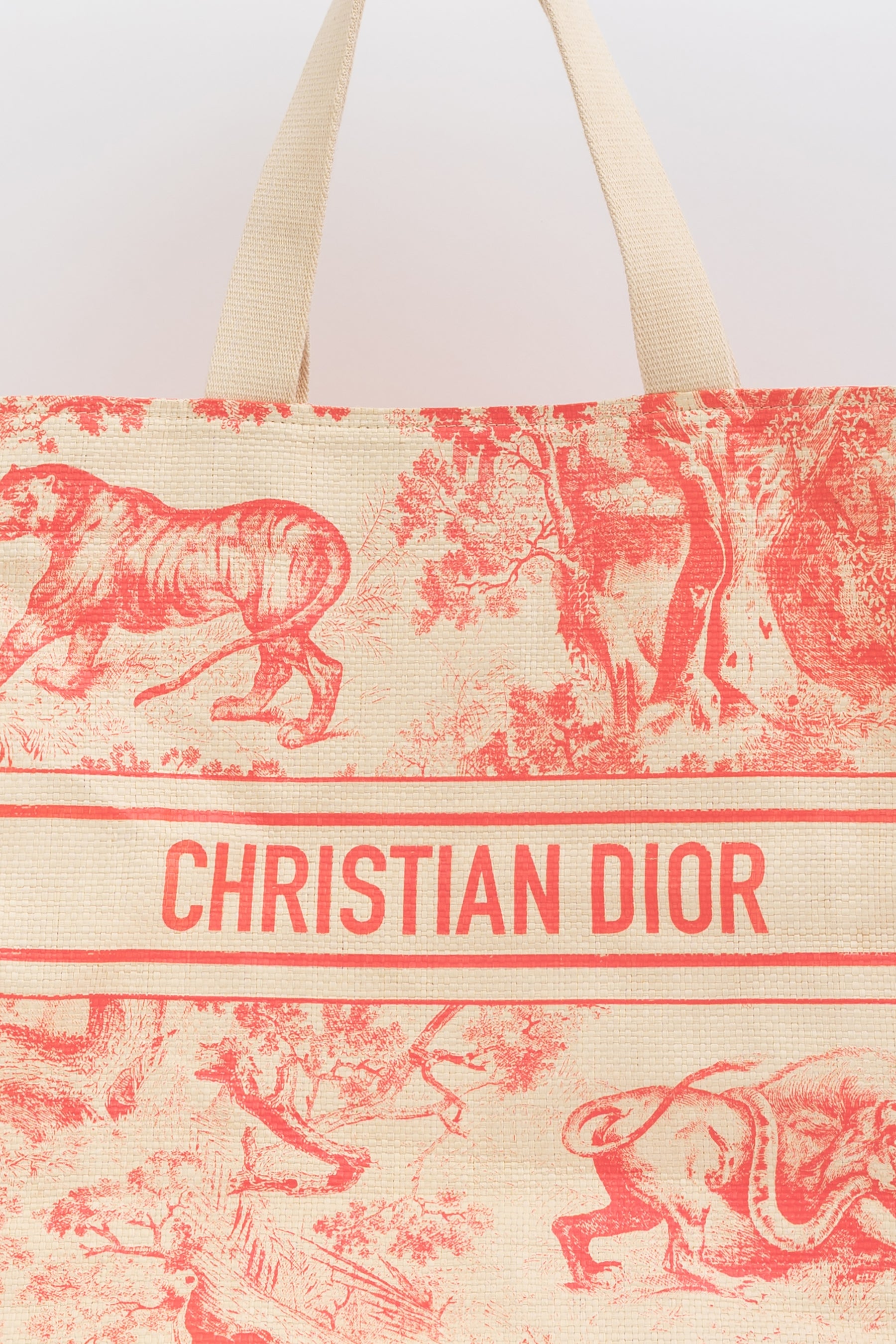 Toile de Jouy Dioriviera Tote Bag