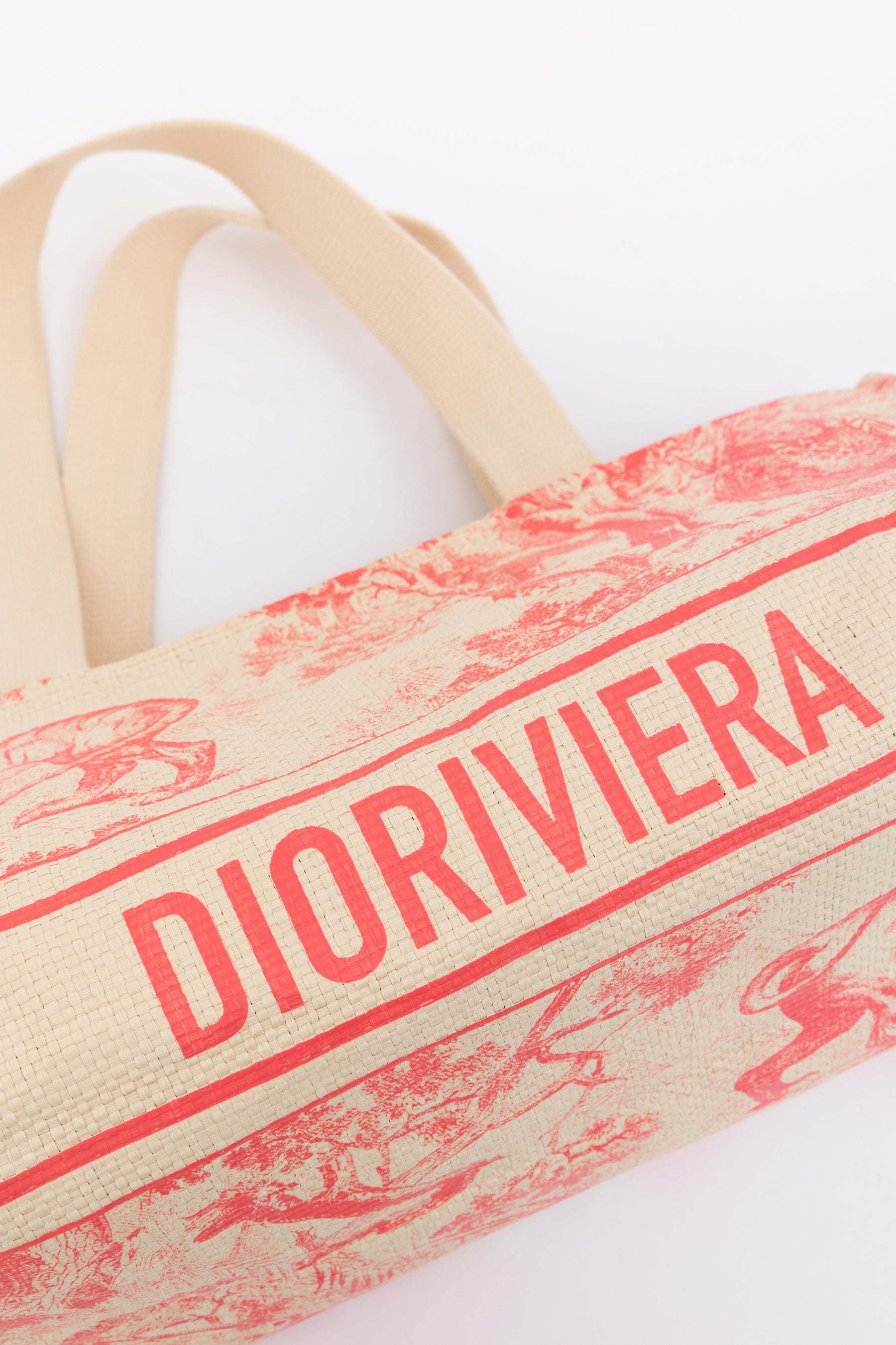 Toile de Jouy Dioriviera Tote Bag