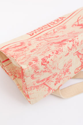 Toile de Jouy Dioriviera Tote Bag