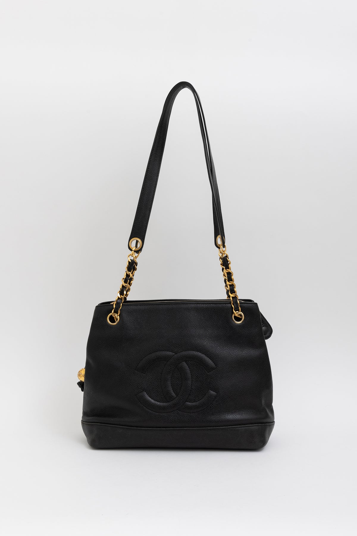 Vintage Coco Mark Chain Tote Bag