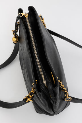 Vintage Coco Mark Chain Tote Bag