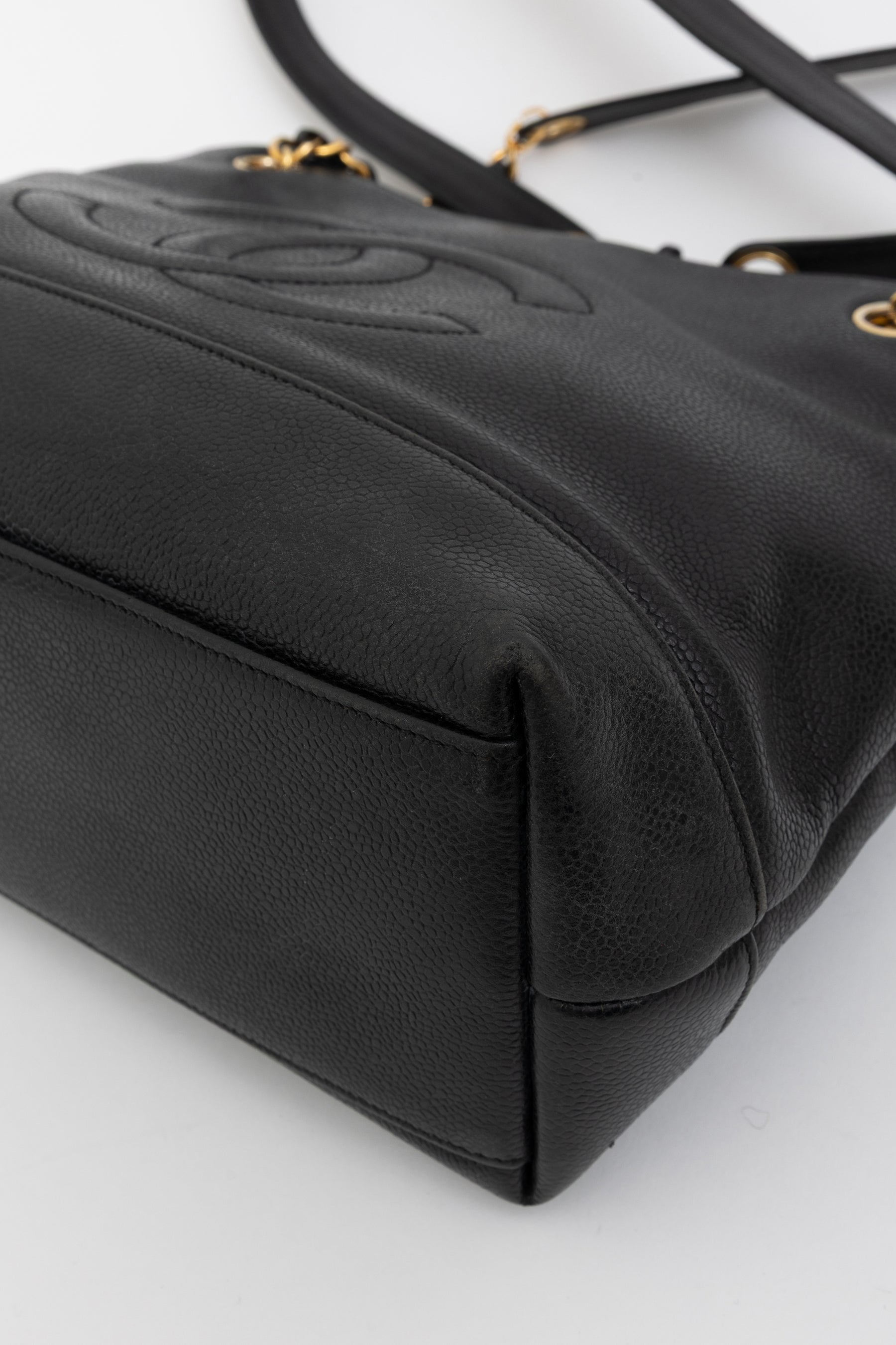 Vintage Coco Mark Chain Tote Bag