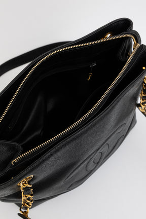 Vintage Coco Mark Chain Tote Bag