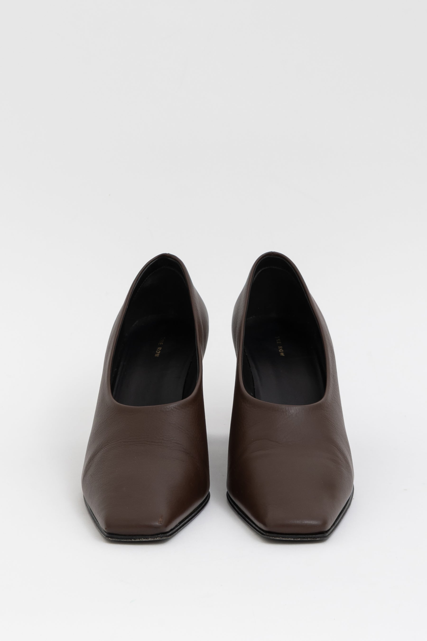 Square Loafer Pumps