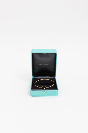 Narrow T Wire Bracelet