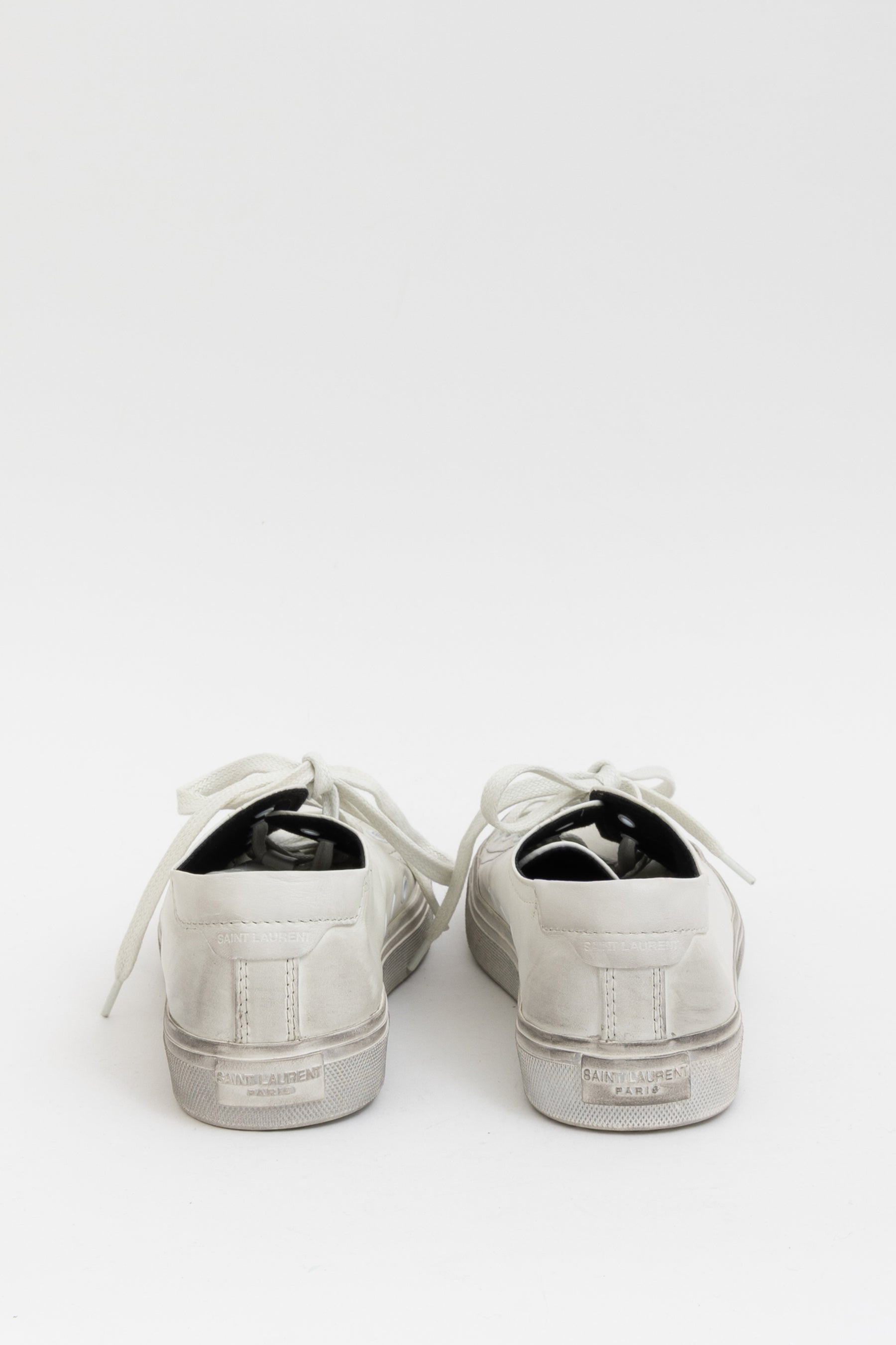 Distressed Low Top Sneakers