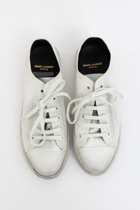 Distressed Low Top Sneakers