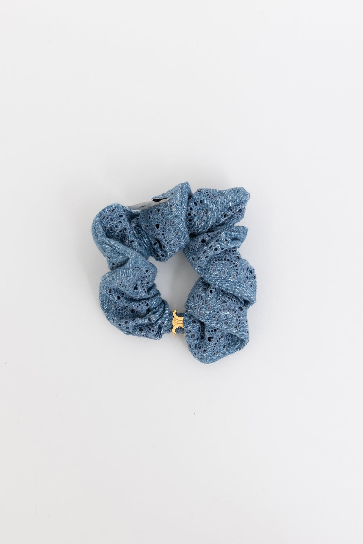 English Embroidery Scrunchie