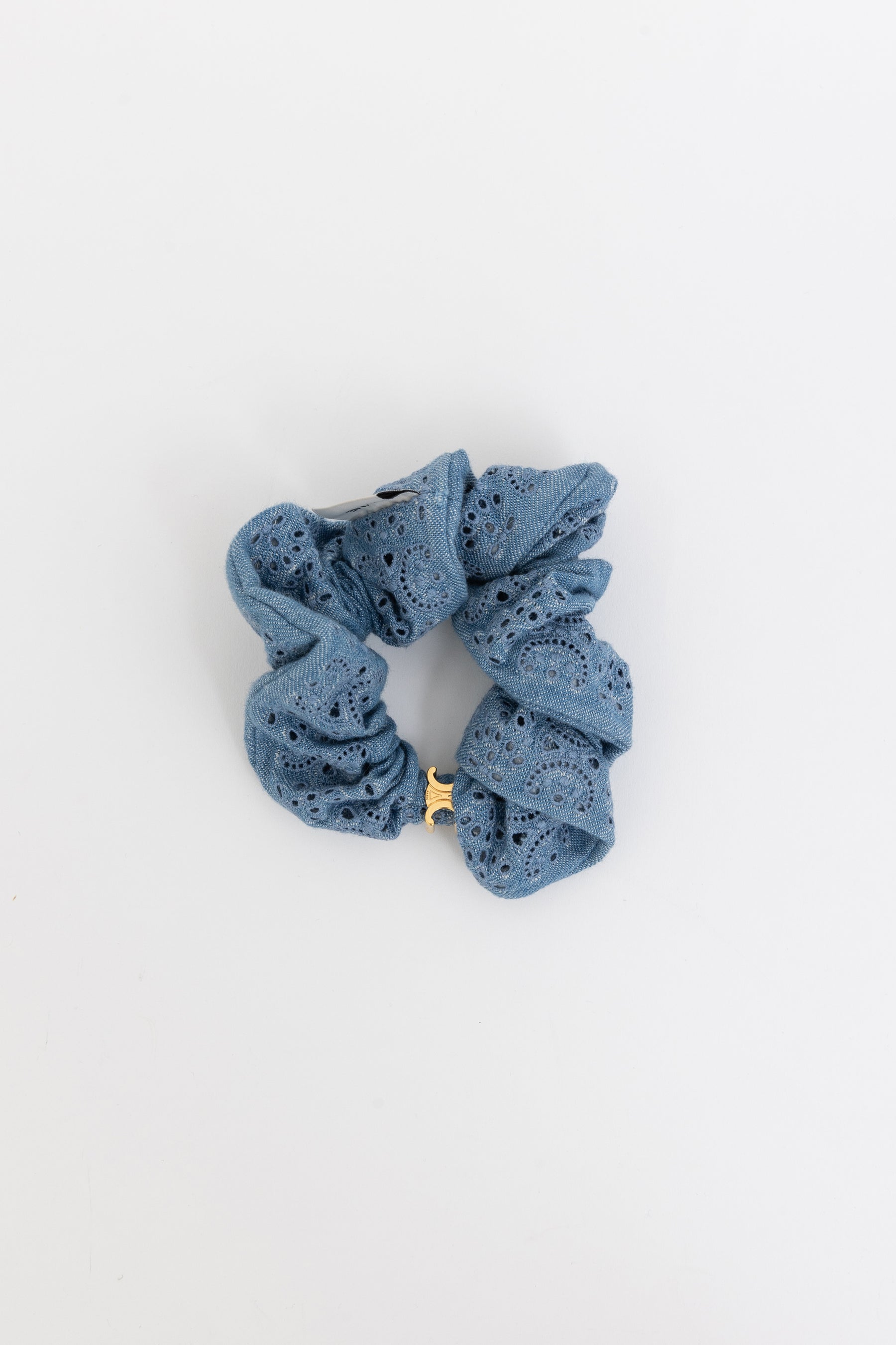 English Embroidery Scrunchie
