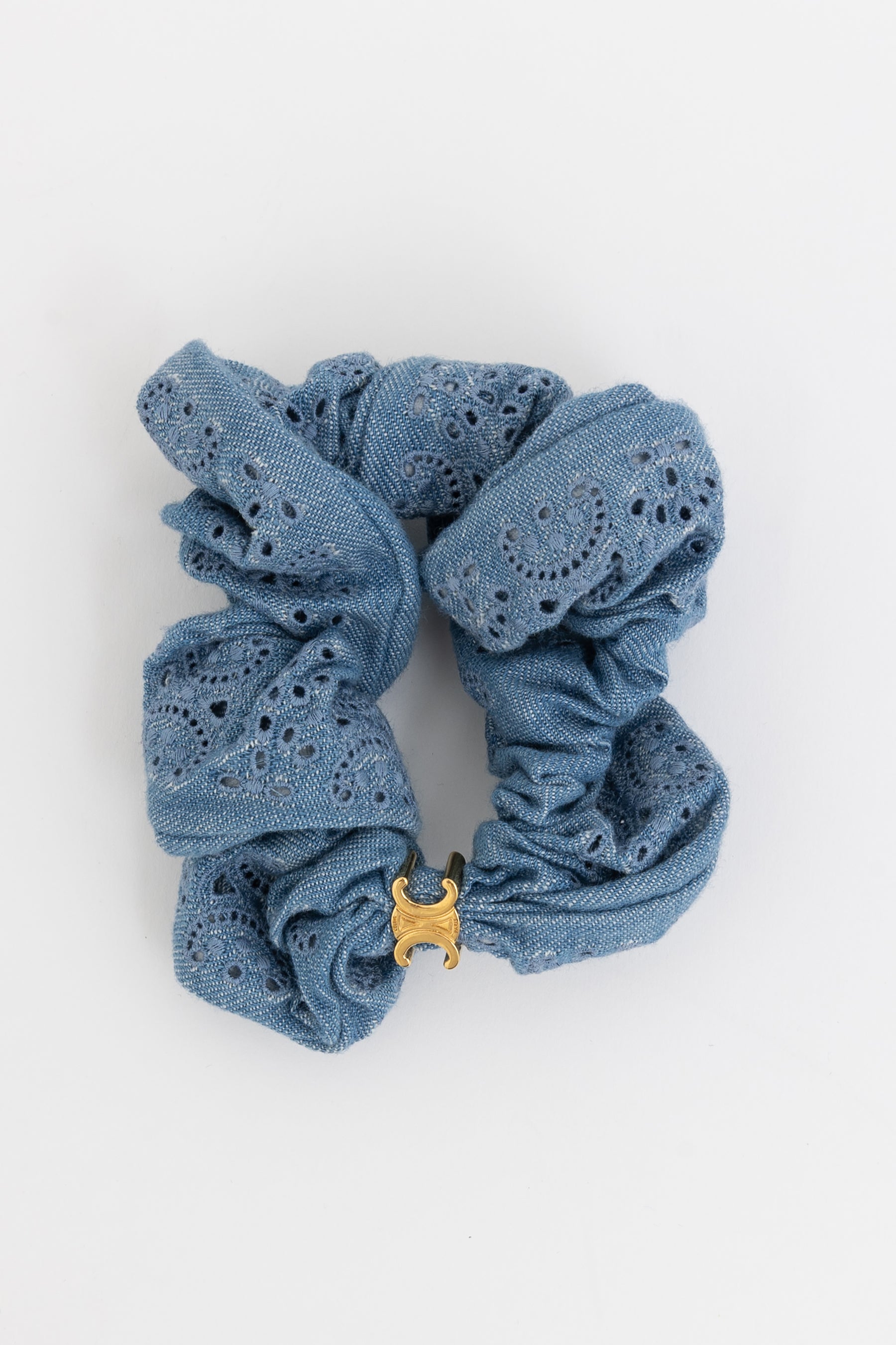 English Embroidery Scrunchie