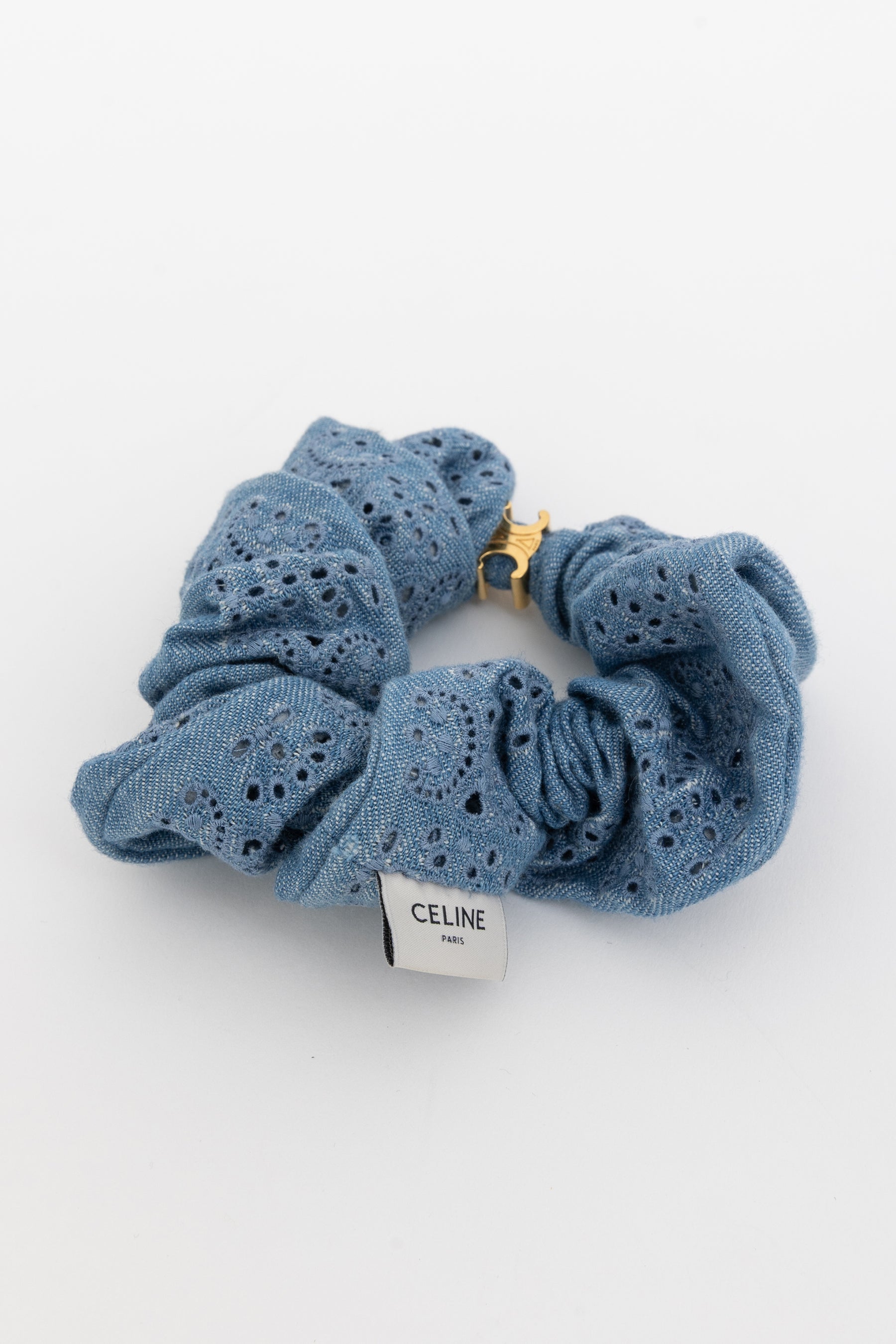 English Embroidery Scrunchie