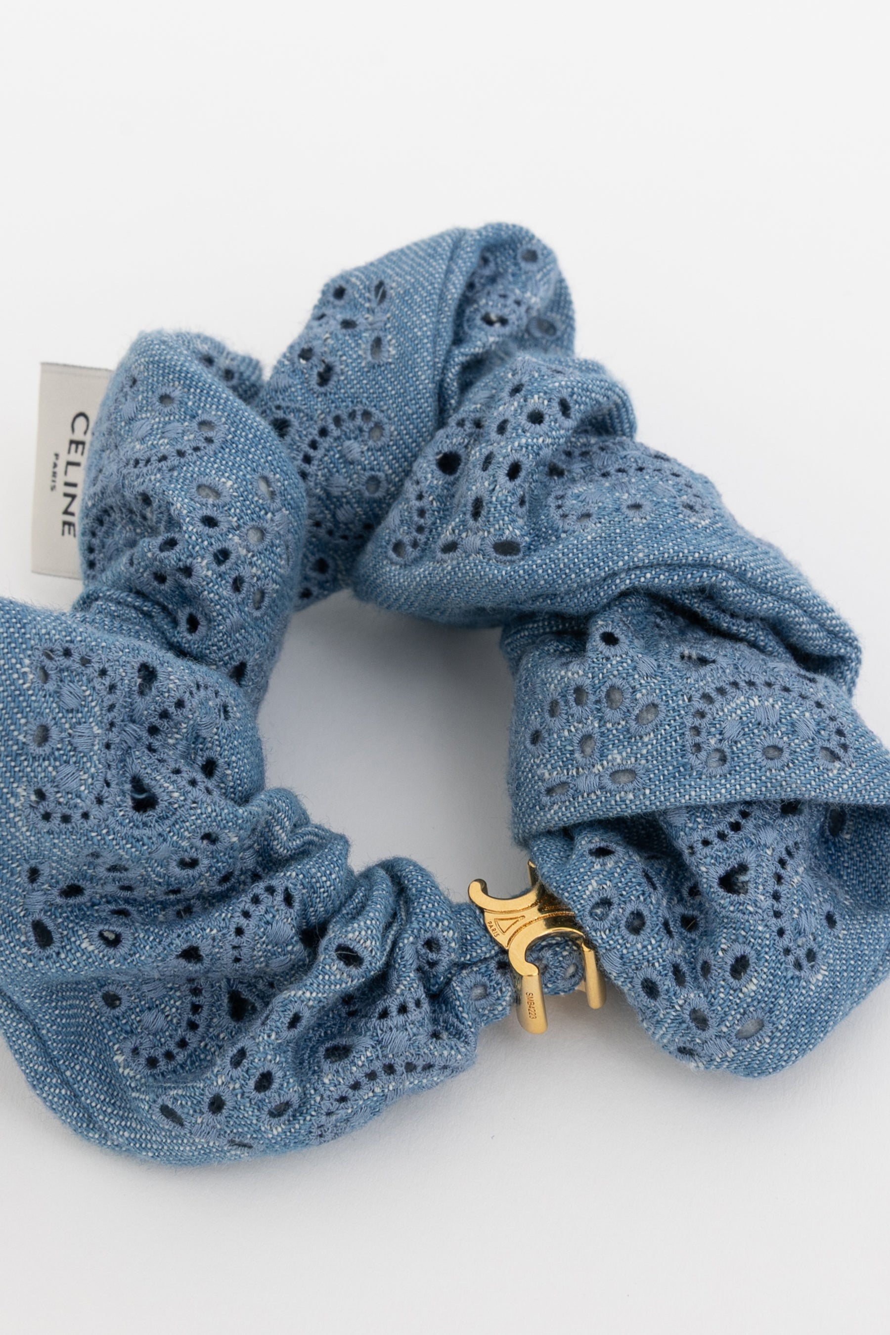 English Embroidery Scrunchie