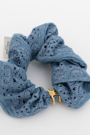 English Embroidery Scrunchie