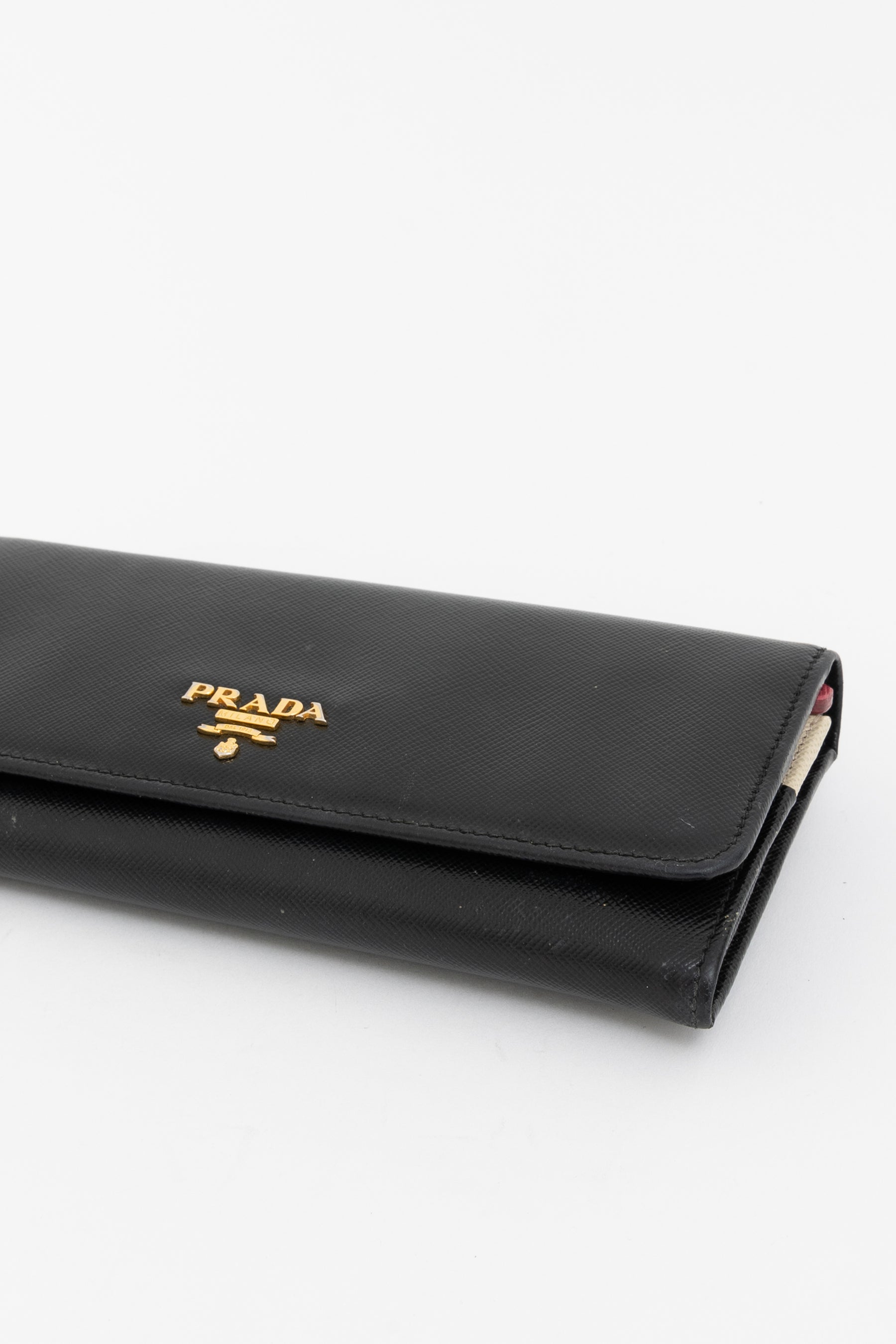 Saffiano Long Wallet