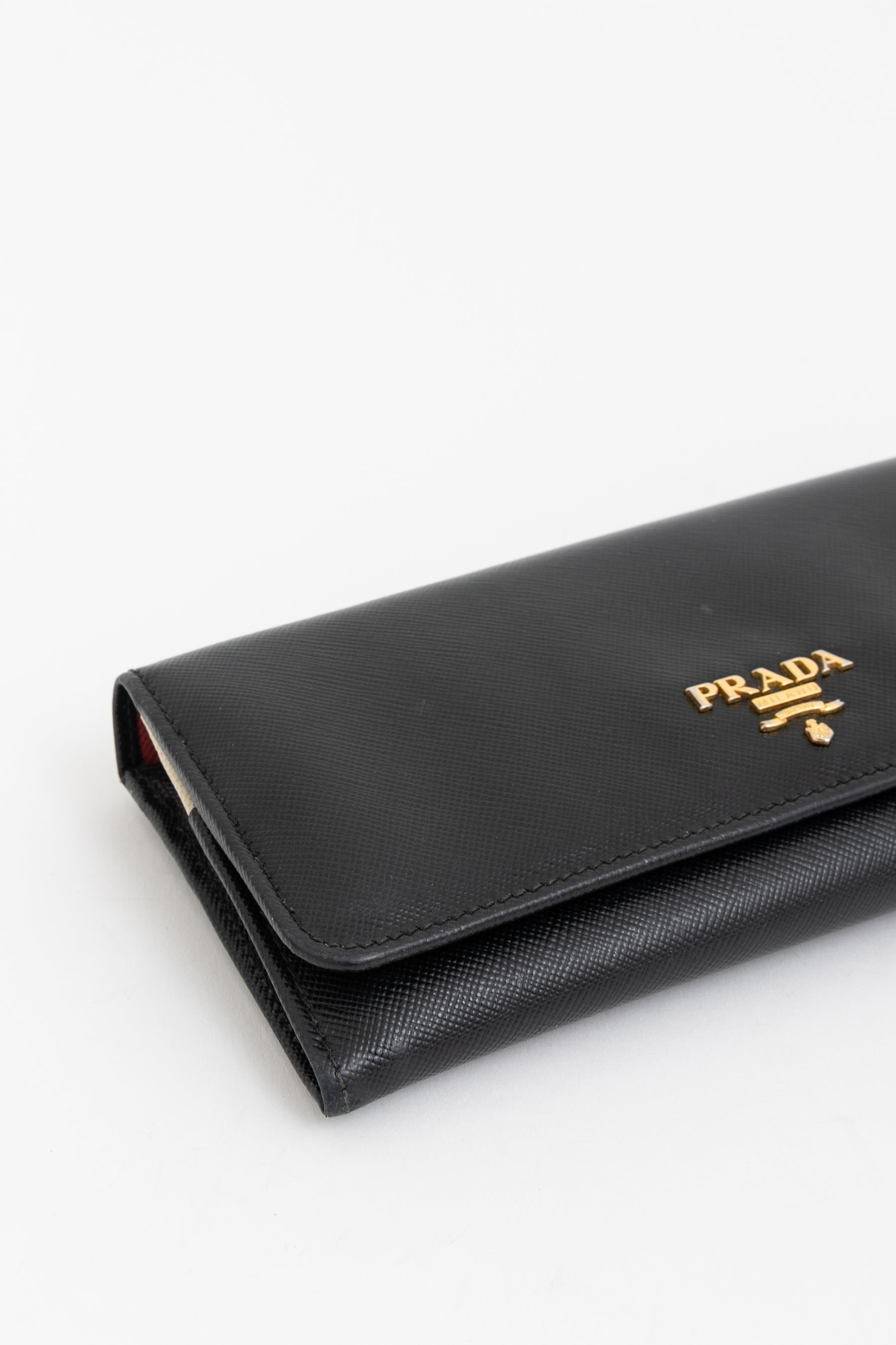 Saffiano Long Wallet