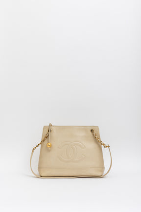 Vintage Coco Mark Chain Tote Bag