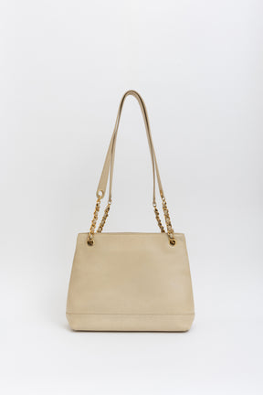 Vintage Coco Mark Chain Tote Bag