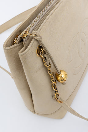 Vintage Coco Mark Chain Tote Bag