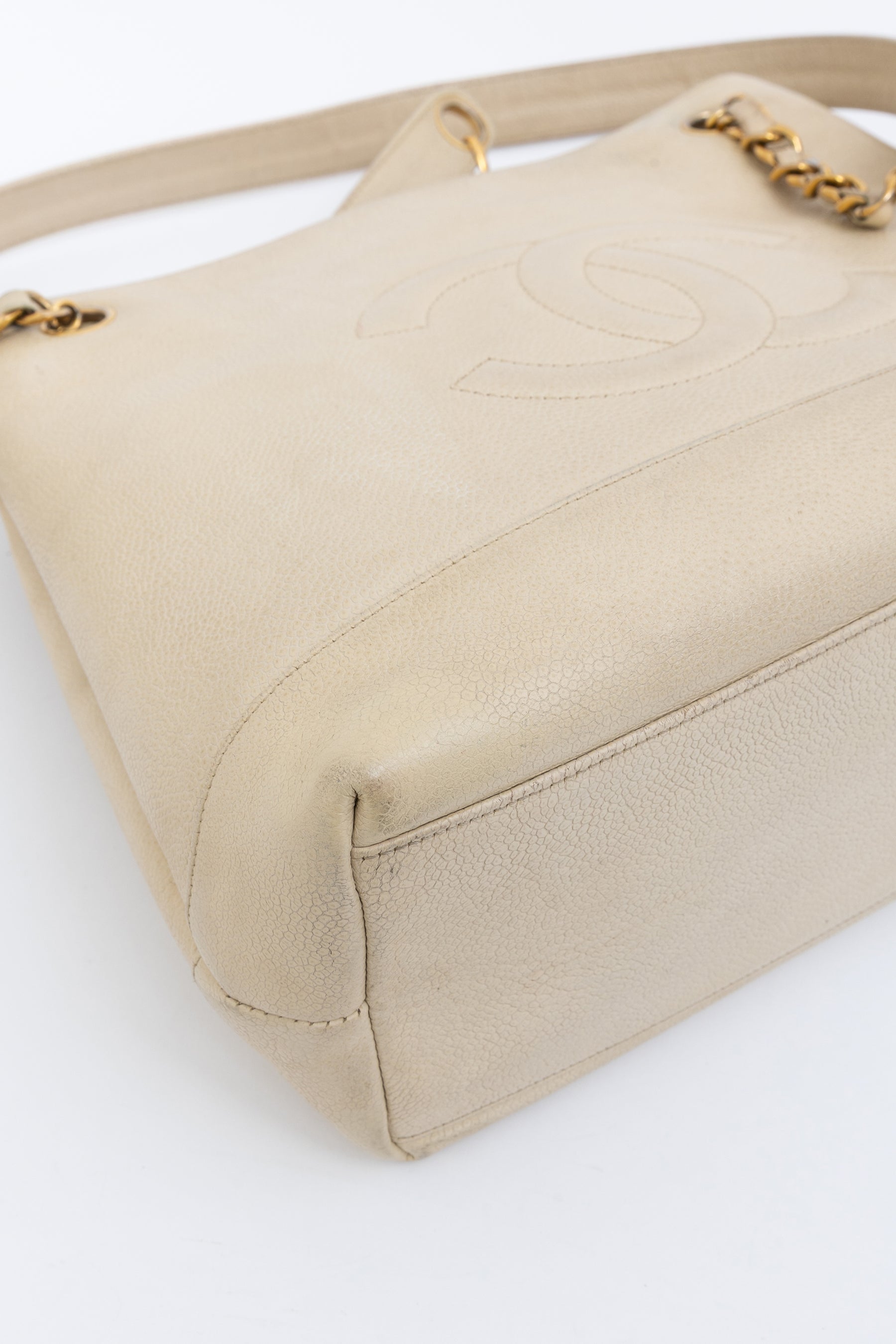 Vintage Coco Mark Chain Tote Bag