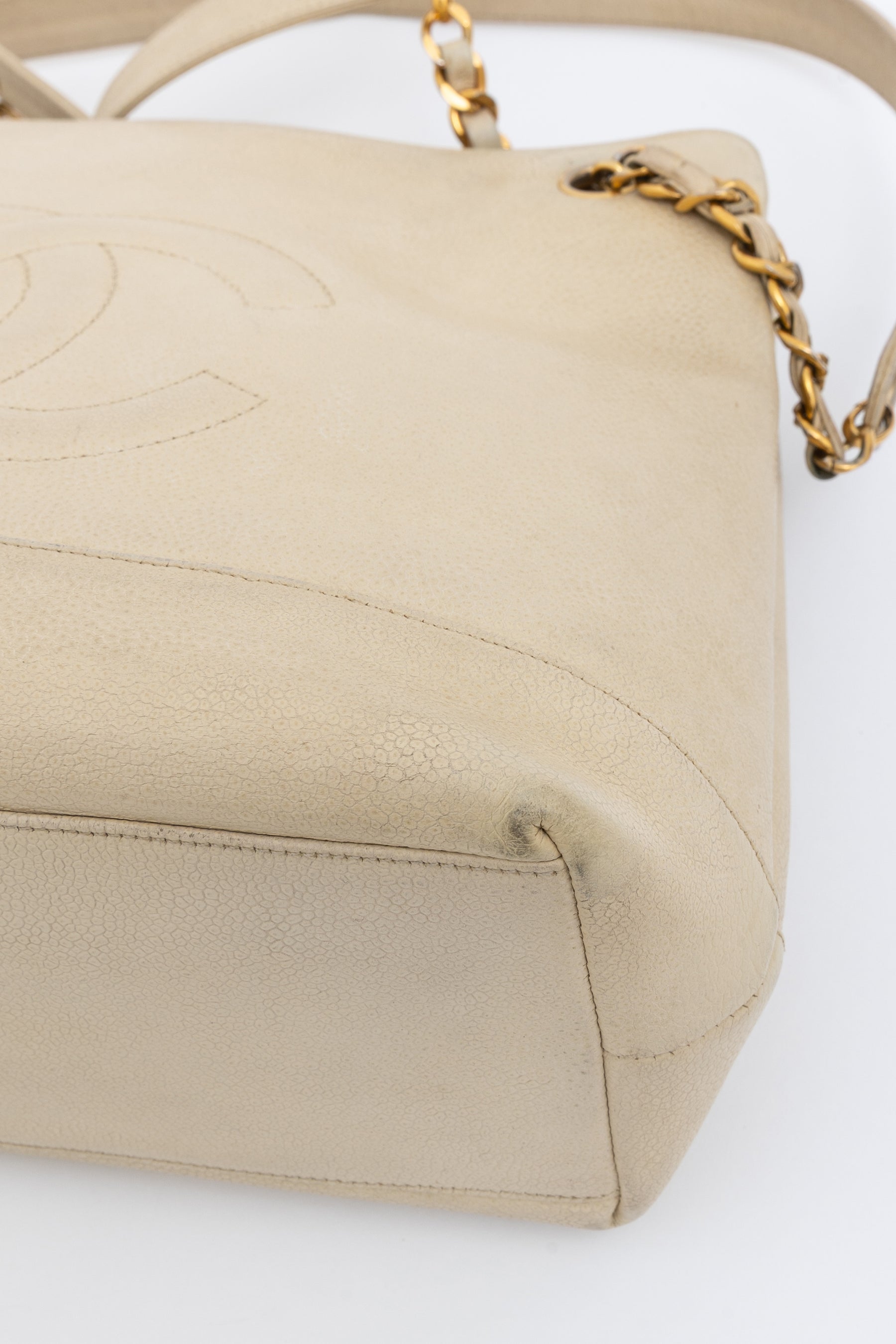 Vintage Coco Mark Chain Tote Bag