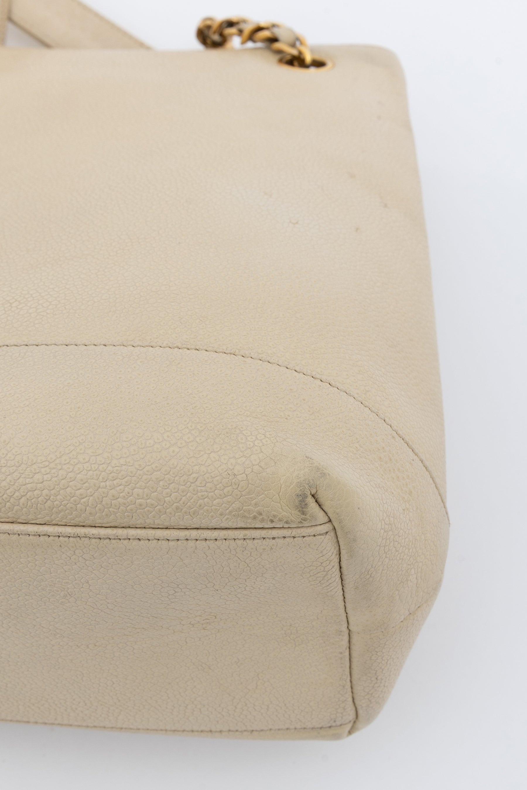 Vintage Coco Mark Chain Tote Bag