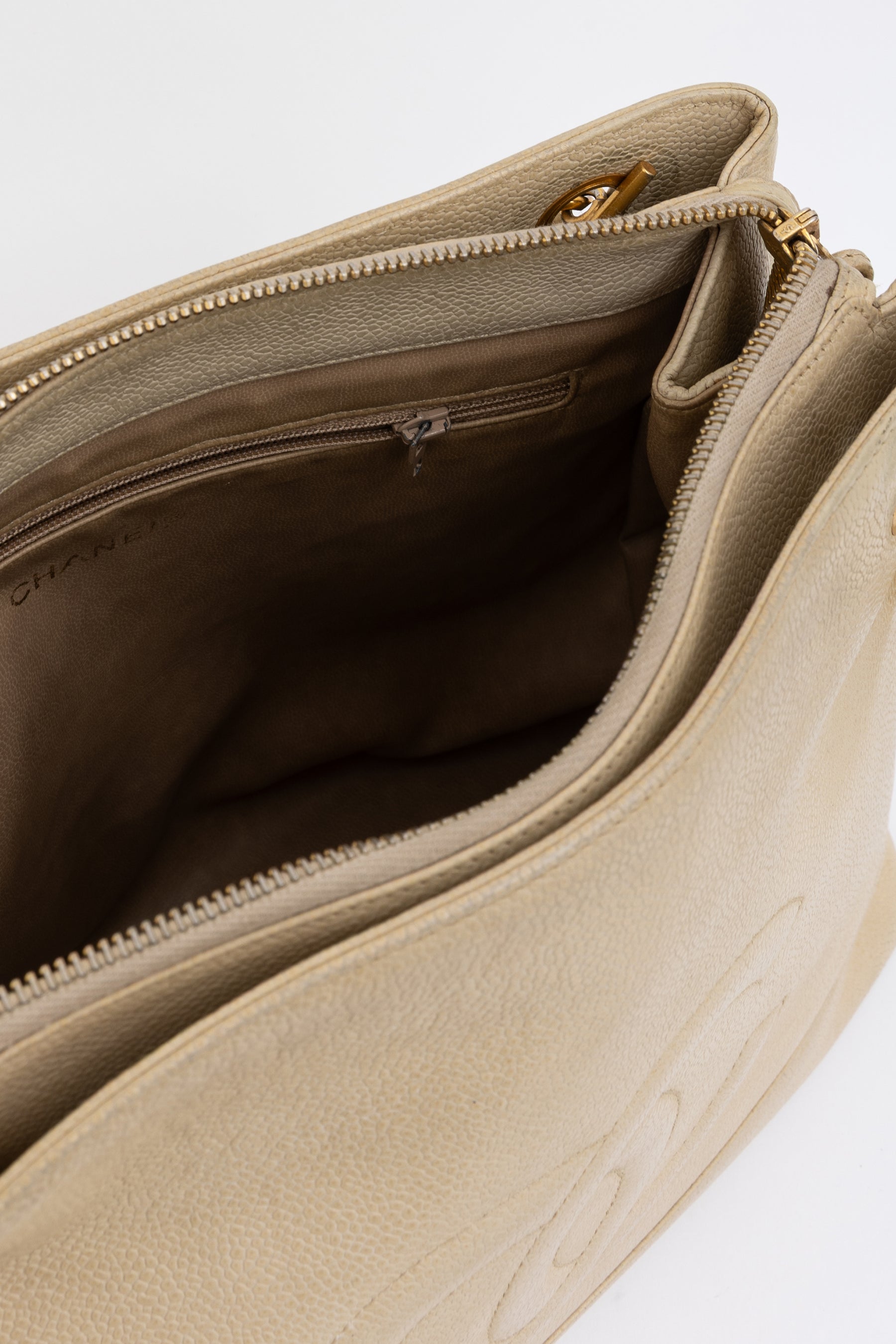 Vintage Coco Mark Chain Tote Bag