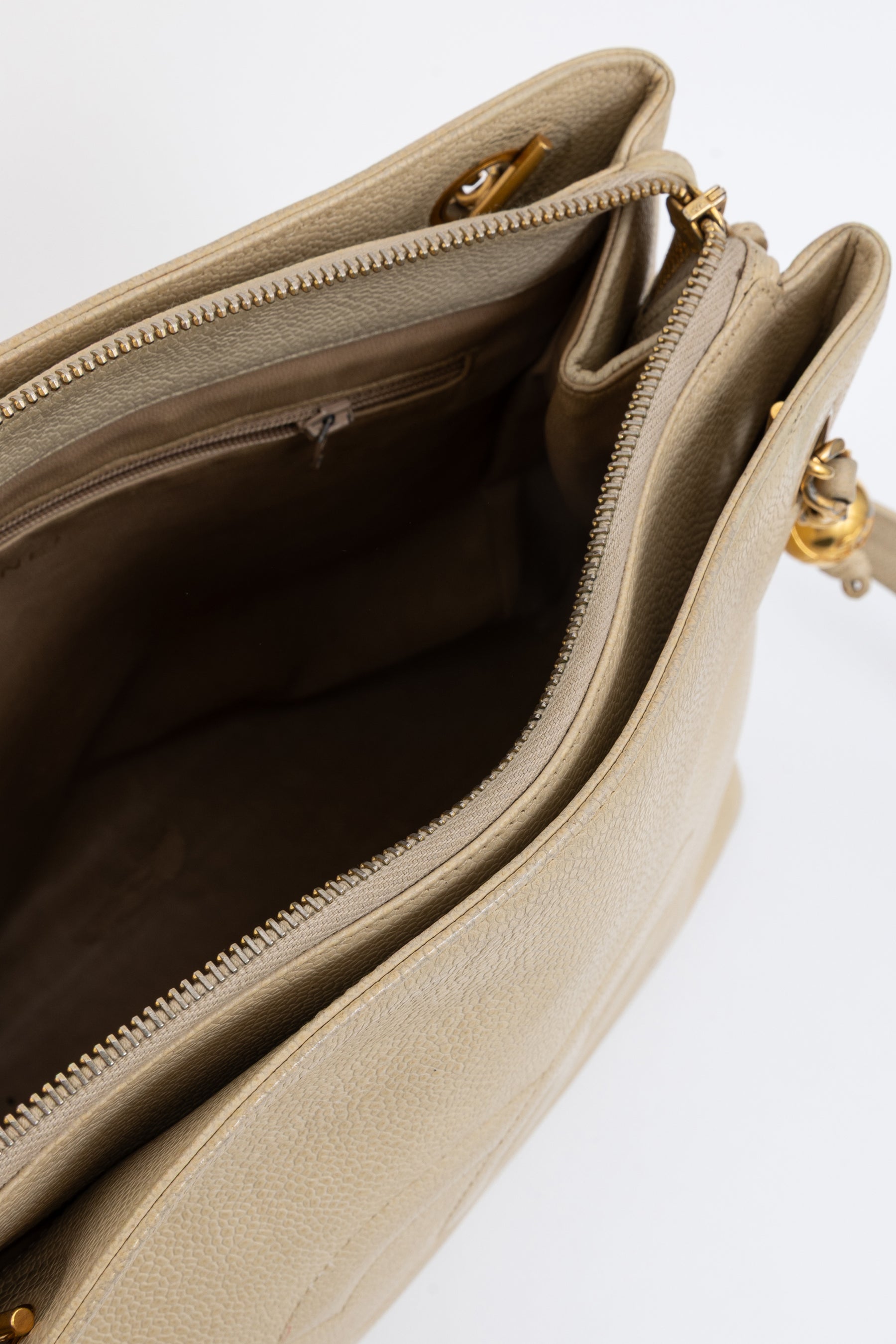 Vintage Coco Mark Chain Tote Bag