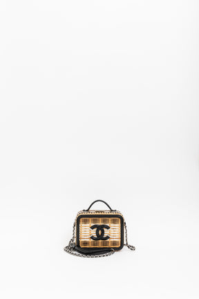 Rattan CC Filigree Vanity Case