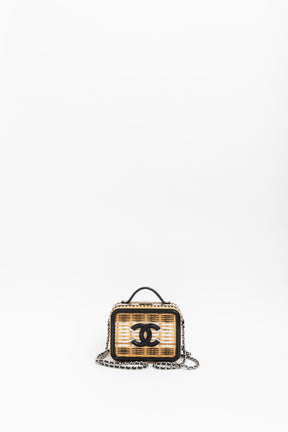 Rattan CC Filigree Vanity Case