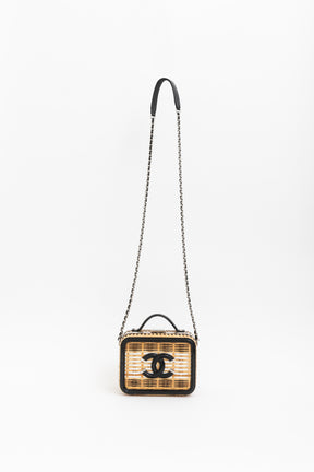 Rattan CC Filigree Vanity Case