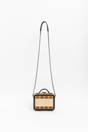 Rattan CC Filigree Vanity Case