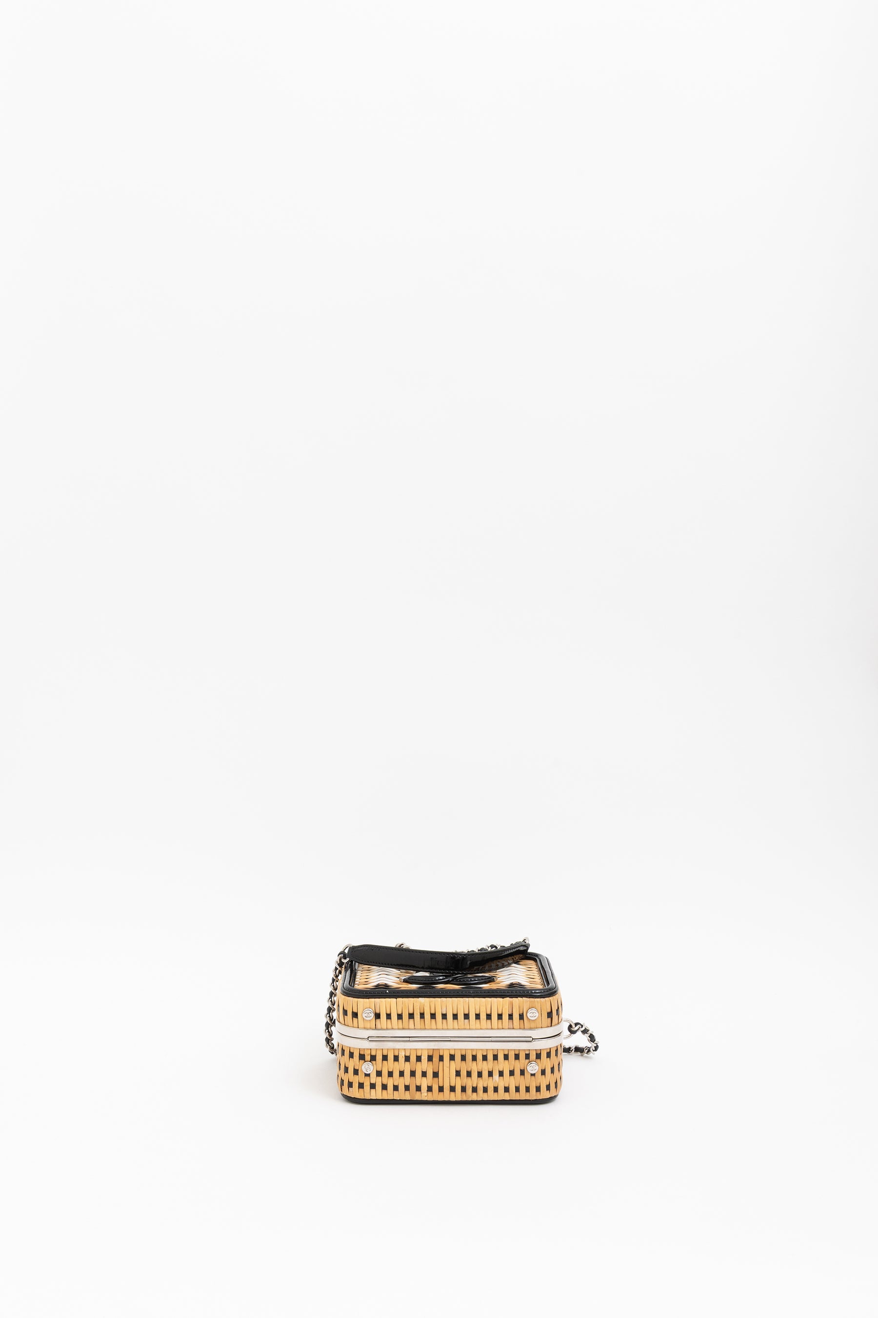 Rattan CC Filigree Vanity Case