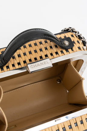 Rattan CC Filigree Vanity Case