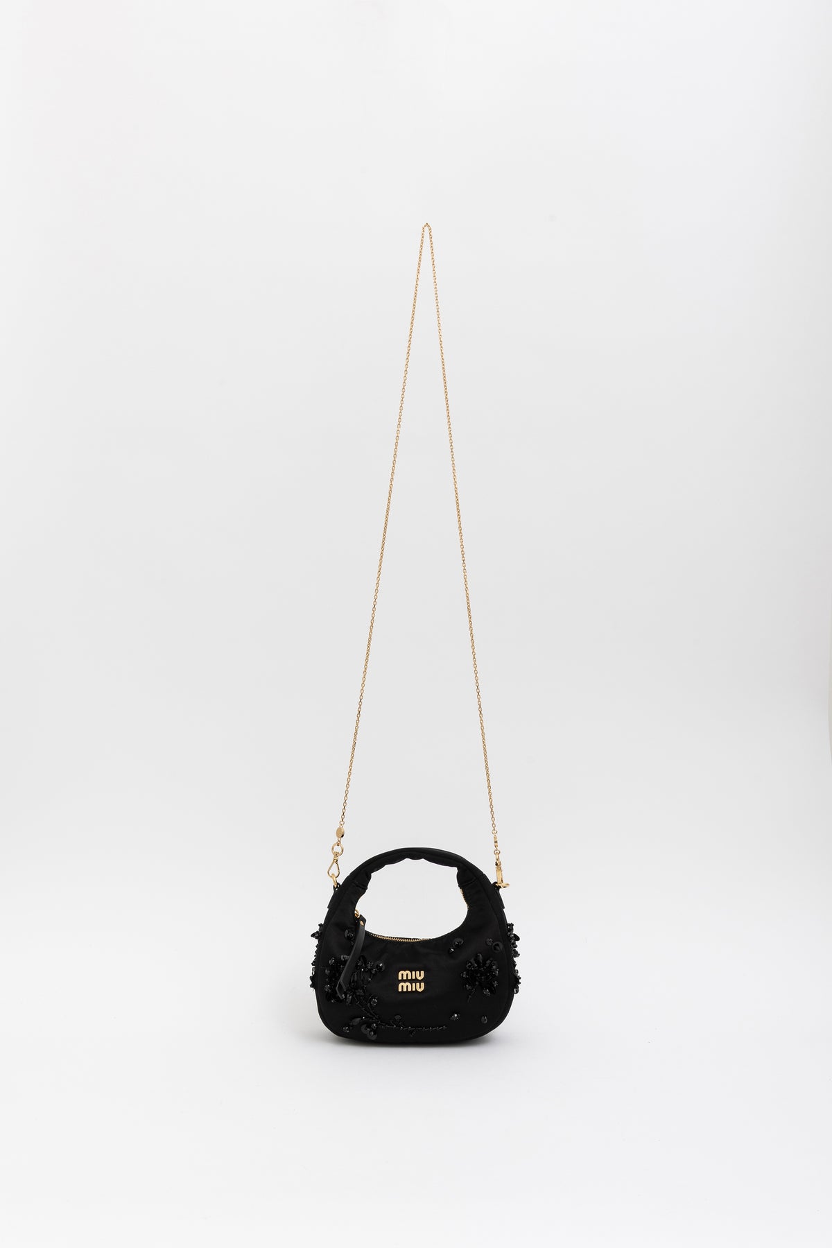 Wander Embroidered Duchesse Mini-Bag